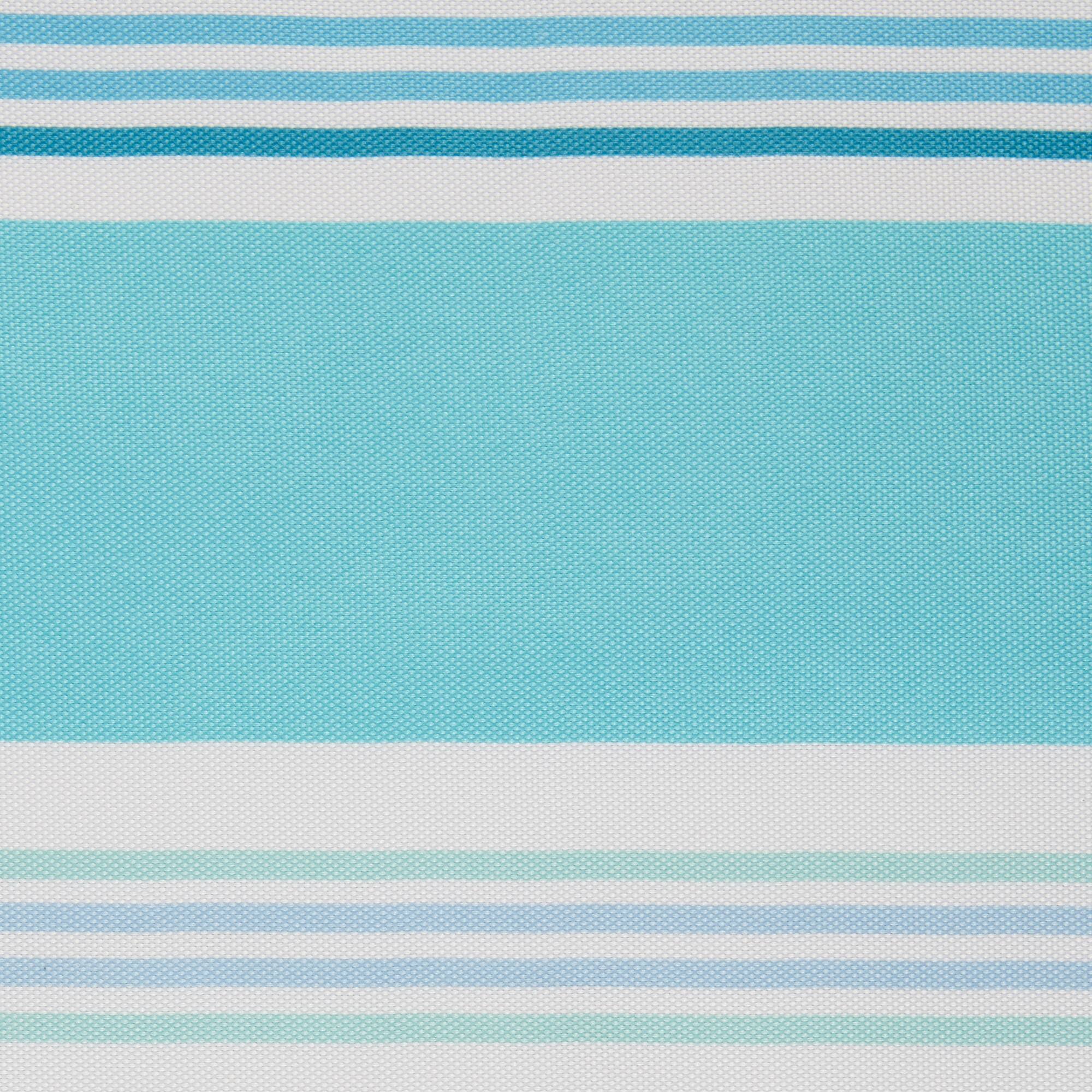 DII® Beach House Stripe Print Outdoor Tablecloth With Zipper 60 Round